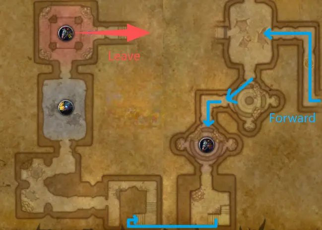 TBC Anniversary Sethekk Halls map and boss locations